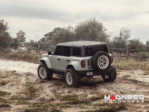 Ford Bronco Custom Wheels - HFX-1 by Vossen - Polished Silver Ford Bronco Custom Wheels - HFX-1 by Vossen - Polished Silver